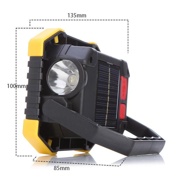 

solar energy led work light usb charging camping lamp ednu888 portable lanterns