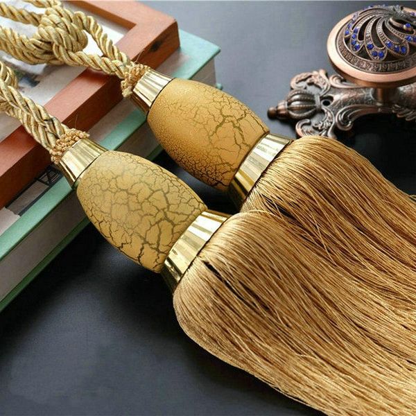 

other home decor modern design elegant colored one pair curtain tiebacks strap ball tassel accessories for living room hanging