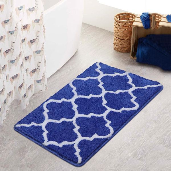 

bath mats geometry pattern floor carpet 1 piece bedroom rug nordic style printed doormat anti slip soft for living room foot