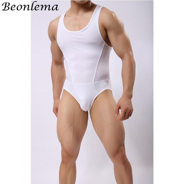 

men's body shapers beonlema seamless bodysuit men shaping vest homme abdomen controling shaper gray breathable soft hombre fajas gym un, Black;brown