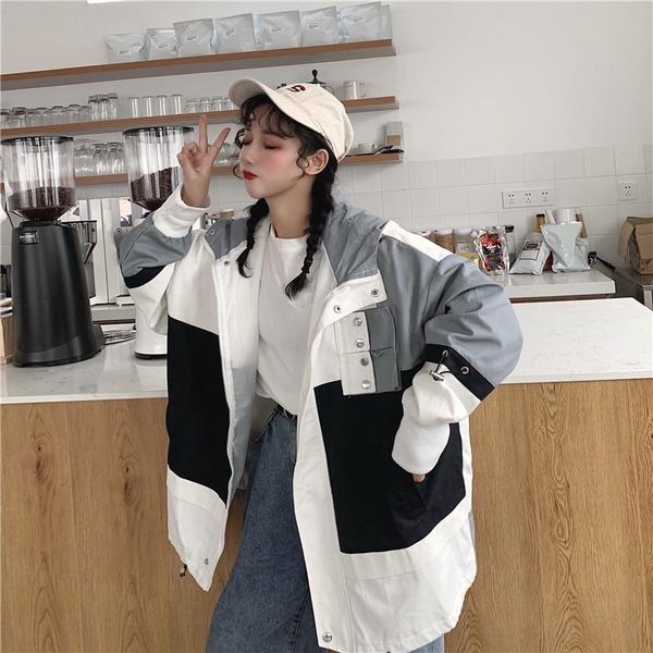 

women's jackets os365, Black;brown