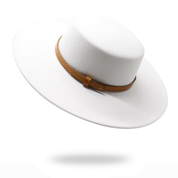 

stingy brim hats women men formal hat with belt large felt fedora fedoras bulk woman man flat cap female male big wide caps, Blue;gray