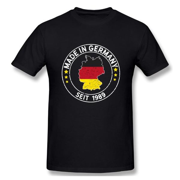 

men's t-shirts made in germany since 1989 birthday gift idea tshirt man t shirt woman, White;black