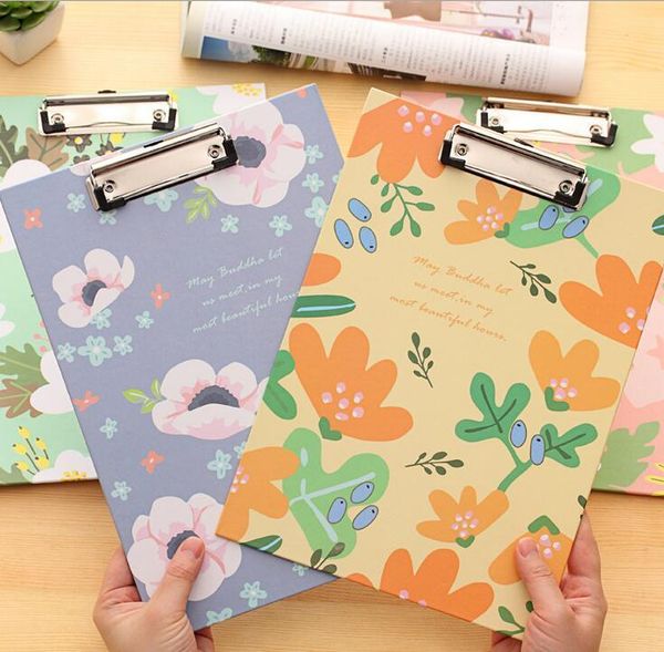 

business card files candy-colored vertical wordpad a4 paper file splint student writing pad folder