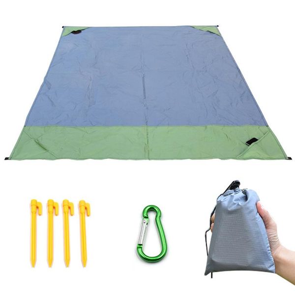 

outdoor pads mini pocket blanket through folding moisture-proof beach mat waterproof picnic