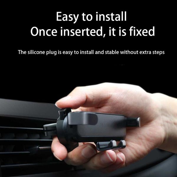 

cell phone mounts & holders universal car holder for x xs max auto grip air vent mount stand stable mobile