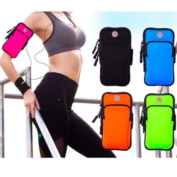 Handyhüllen Universaltasche für iPhone 12 11 Samsung S21 6,35 Zoll Sporttasche Armbinden