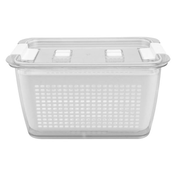 

storage bottles & jars 1pc kitchen box fruit vegetable preservation drainage