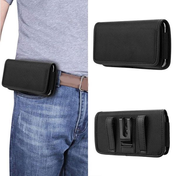 

waist bags fashion quality oxford cloth small summer pouch horizontal design pack bag cigarette case 6" phone belt