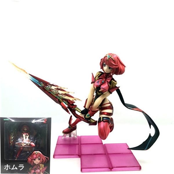 Xenoblade 2 Jogo 1/7 Anime Ação Figura Chronicles Game Destino sobre Pyra Hikari Fighting PVC Figuras de Ação Coleção Modelo de Coleção Brinquedos X0503