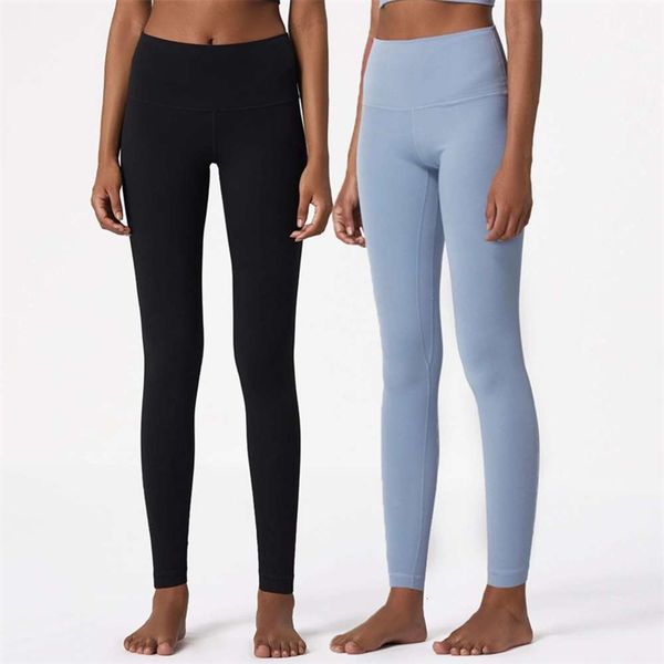 

lulu original nude double-sided brocade hip lifting fitness women's pants yoga pants sports tights, Gray