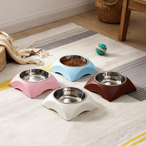 

cat pet rounded bowl dog supplies feeder cat's single provider goods for pets and drinking bowls & feeders