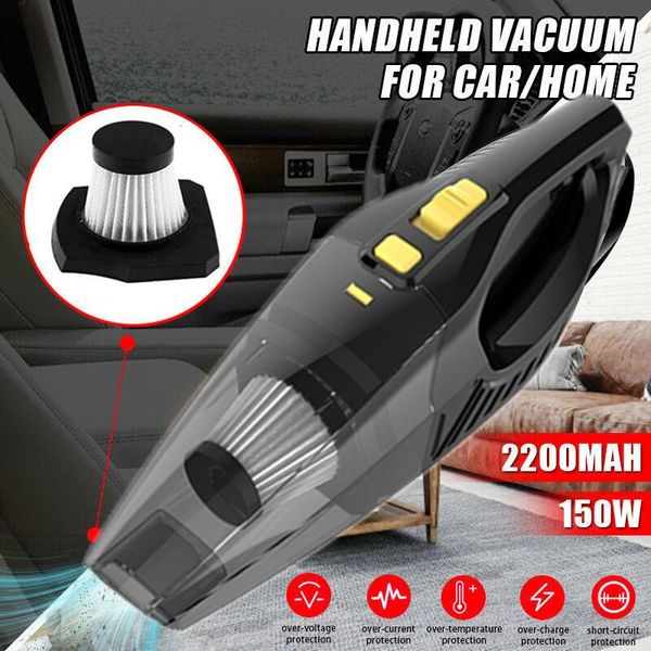 

wireless car vacuum cleaner high suction for wet and dry dual-use handheld 12v mini cleaners