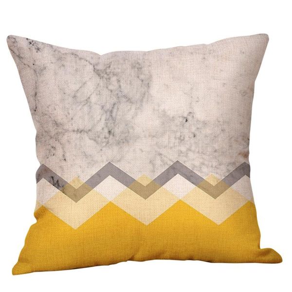 

mustard pillow case yellow geometric fall autumn cushion cover decorative