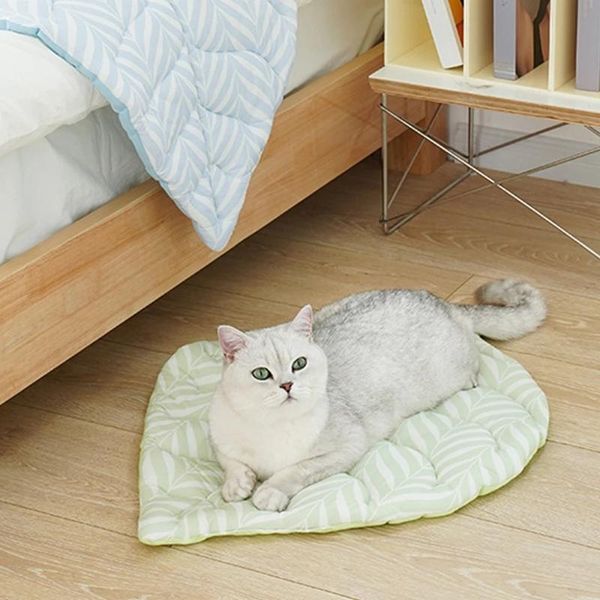 

cat beds & furniture pet cooling pad dog summer sleeping mat cats blanket sleep cushion, keep pets cool comfort for and dogs