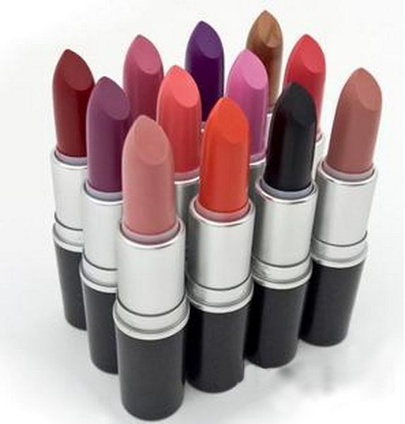 

brand makeup matte lipstick long-lasting lipstick 3g mix different color in stock perfect packaging
