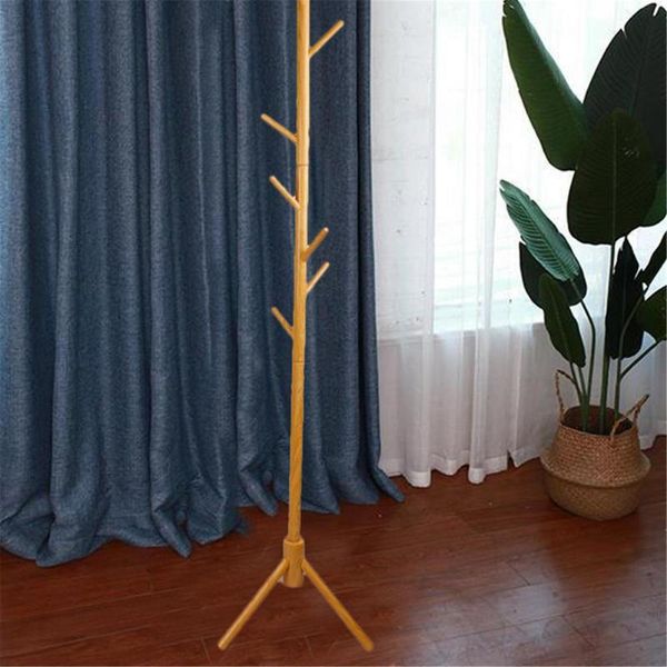 

hooks & rails durable floor coat rack convenient hanger simple assembly pine