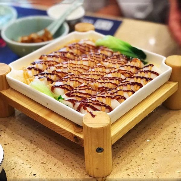 

dishes & plates creative wooden base fusion dish fruit salad plate european-style western steak combination household kitchen tableware