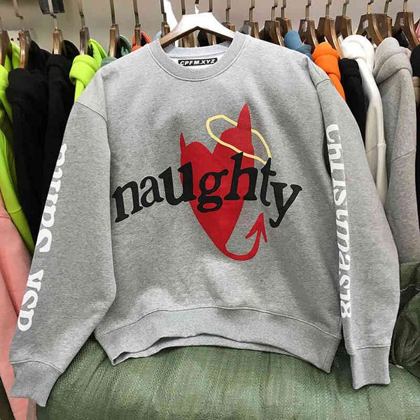

men's hoodies & sweatshirts west kanye's naughty or pleasant smile of women 3d colour 1:1 kanye velo pullovers, Black