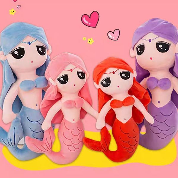 

aquarium mermaid princess toy plush doll lovely pillow children gift
