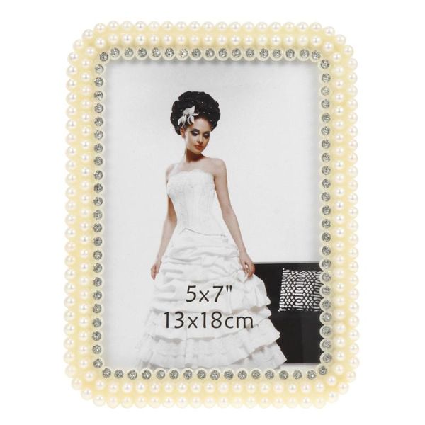 

frames romantic pearl decorated resin family picture frame rectangular po