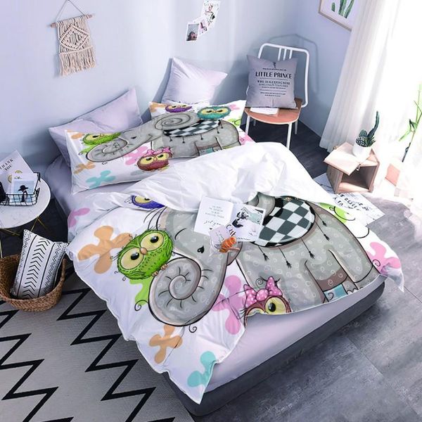 

bedding sets custom animated car animal home textiles single bed double duvet cover pillow case sheet boy girl set