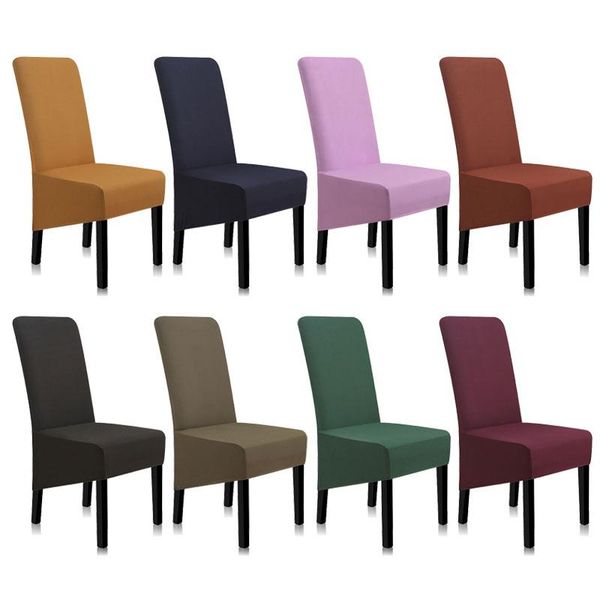 

chair covers for chairs solid color dining modern stretch cover kitchen ch47008