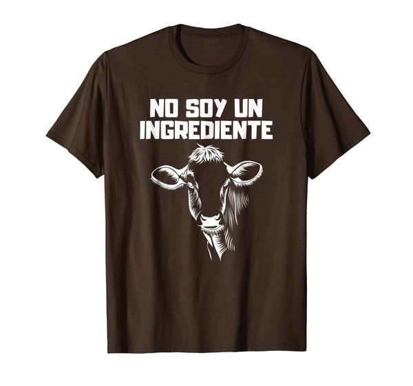 

no soy un ingrediente vegan spanish espanol t-shirt camiseta, White;black