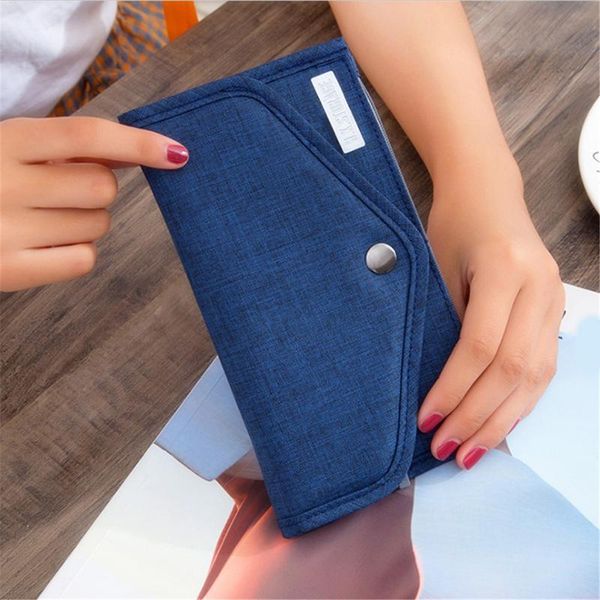 

card holders passport travel wallet holder multi-function package id document multi-card storage pack clutch, Brown;gray