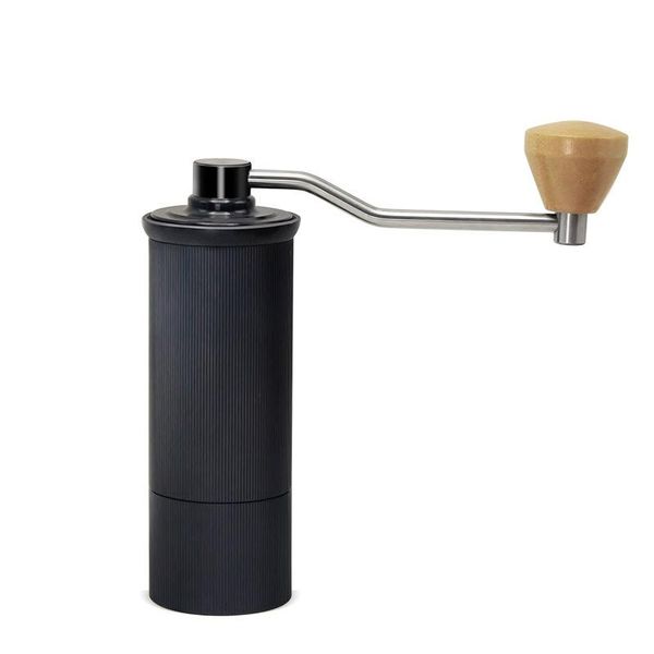 

manual burr coffee hand grinder adjustable portable brewing espresso stainless steel machine grinders