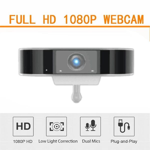 

webcams 1080p hd camera video conference beauty live usb microphone web call drive desktop