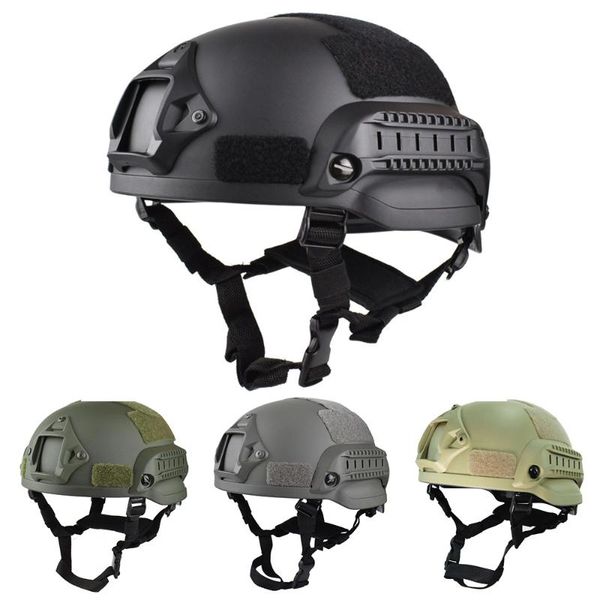 

cycling helmets tactical fast helmet military rifle cs shooting paintball mich 2002 field hunting wargame combat