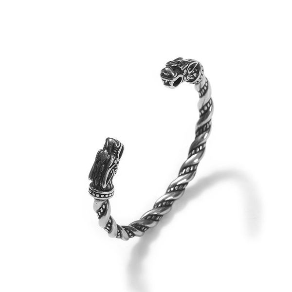 

bangle retro nordic male leading jewelry factory spot wholesale, Black