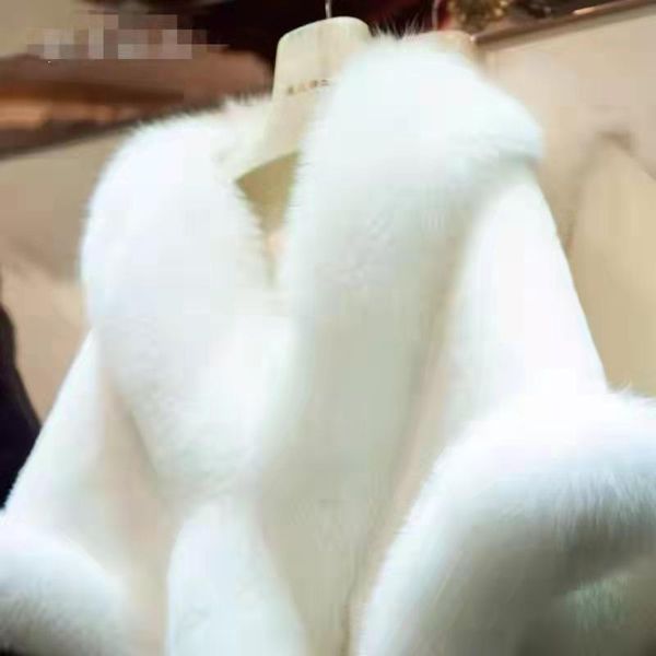 

wraps & jackets bridal bolero fur jacket winter warm dresses cape, White