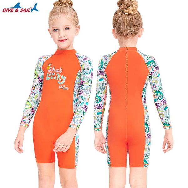 

girls boys one piece swimsuit set long sleeve rash guard bathing suit with upf 50+ sun protection sunsuit one-piece suits