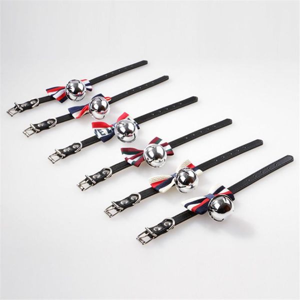 

creative the cat collars subminiature dog standard schnauzer collar big tinkle bell pet supplies ring c102 & leashes