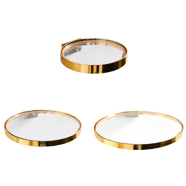 

other home decor wall hanging shelf round gold glass storage shelves for bedroom office po frames collectibles rack