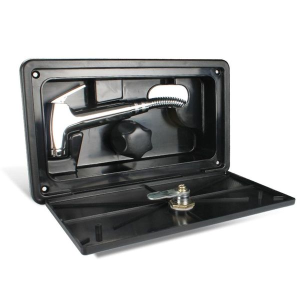 

parts rv shower box with lock-include faucet hose wand for boat