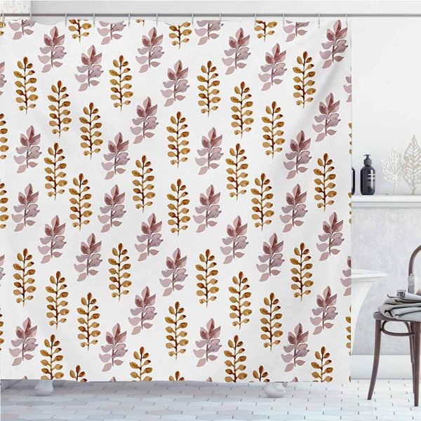 

cottdecor nature kid hower curtain bloo pattern in watercolor floral pring branch orna ent leave art for bathroo l quality