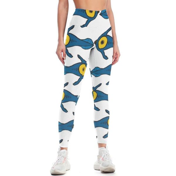 

yoga outfit subnautica leggings drawing pants kawaii women soft dance