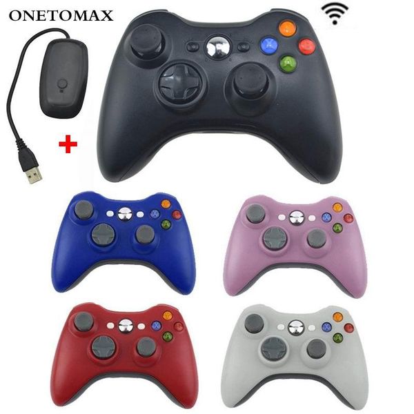 

gamepad for xbox 360 wireless controller controle joystick xbox360 pc game joypad receiver controllers & joysticks