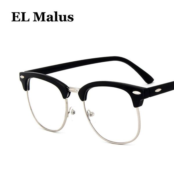 

sunglasses [el malus]2021 brand designer mens women glasses optical frame metal clear lens eyeware leopard tan black silver gold shades, White;black