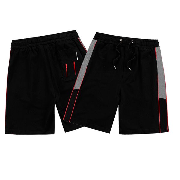 

2021 man's summer shorts mans fashion knee length short comfortable breathable sports loose elastic waist 2 colors size m-2xl, White;black