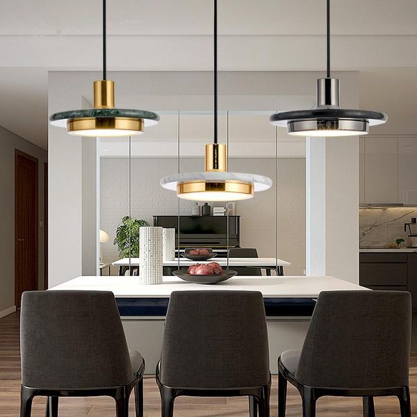 

pendant lamps modern classical marble pendent lamp l lustre living room dining restaurant kitchen bar counter lights led lighting