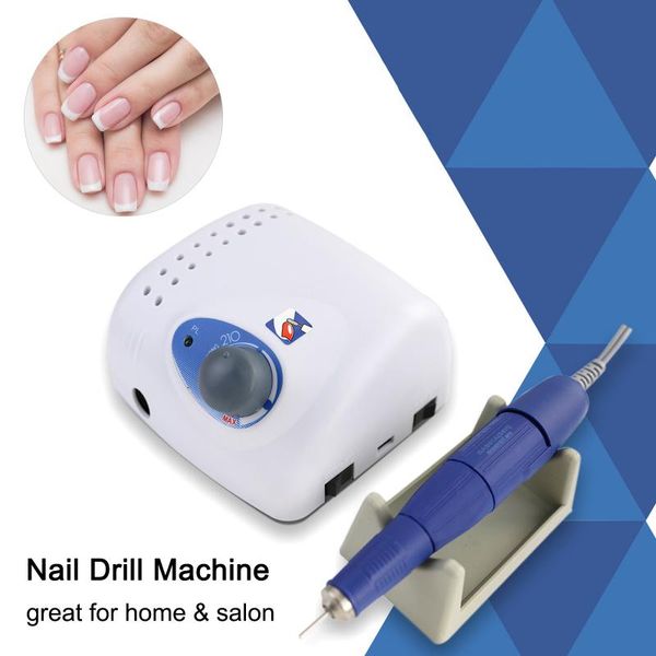 

nail drill & accessories machine with foot pedal pen holder 35000rpm electric manicure pedicure polishing cuticle removal