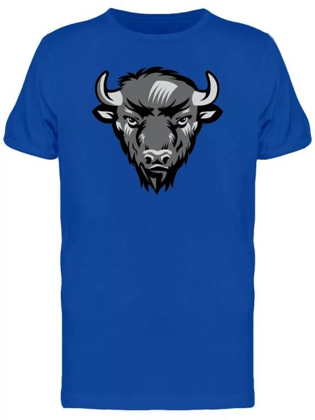 

american buffalo b&w logo tee men's -image by shutterstock, White;black