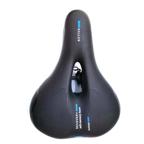 

bike saddles breathable mountain seat saddle widened and thickened wear-resistant spring absorber hollow hole bicycle accessories