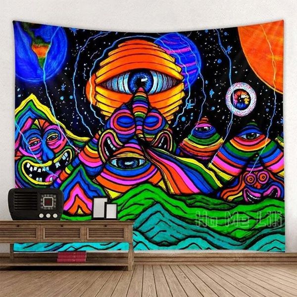 

tapestries abstract art tapestry trippy fantasy hippie wall decor for bedroom living room dorm