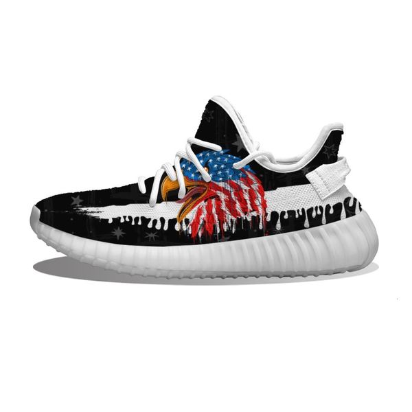 

diy custom cool america flag eagle running shoes mh printed mens womens trainers outdoor sports sneakers uuxp