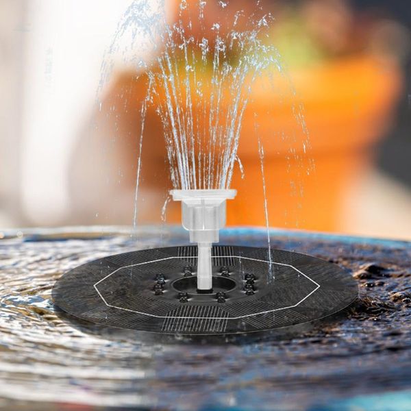 

garden decorations outdoor product solar floating pool water feature flowing 3.0w
